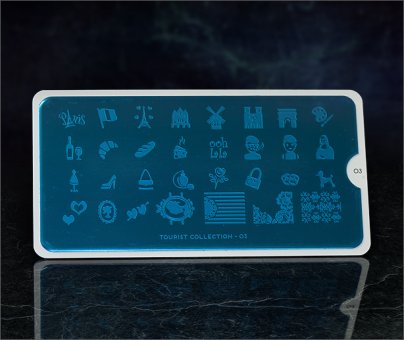 Moyou Stamping Platte Tourist Collection 03 