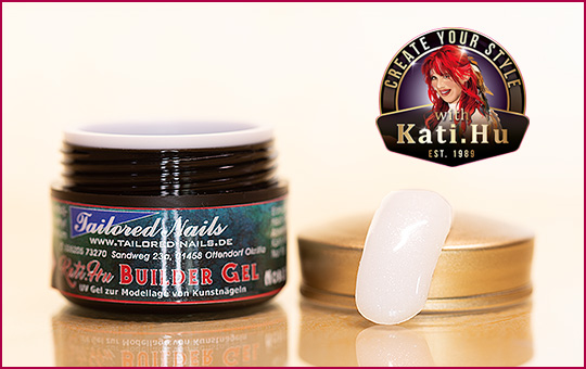 Kati.Hu Builder Gel noble white Probe