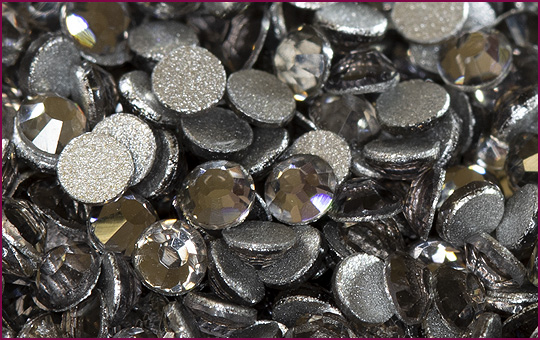 Rhinestone Black Diamond 100 Stück | SS3