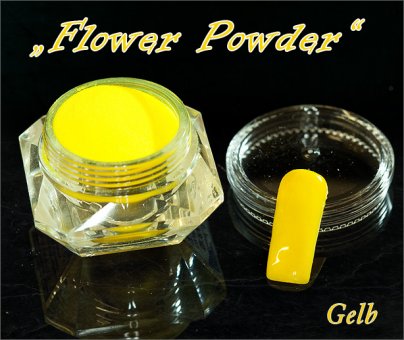 Flower Powder 8g Gelb 