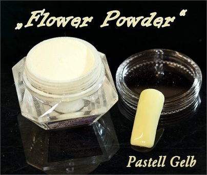 Flower Powder 8g Pastell Gelb 