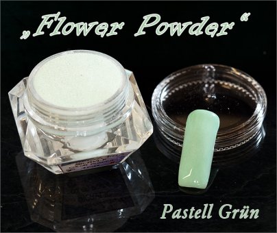 Flower Powder 8g Pastell Grün 