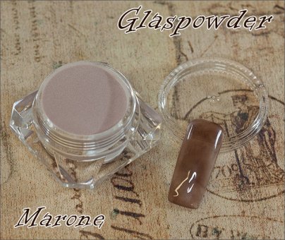 Glaspowder Marone 