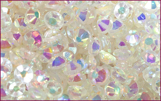 Rhinestone iridescent 