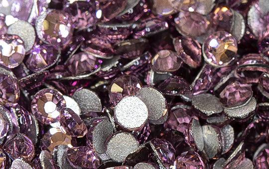 Rhinestone Light Amethyst 100 Stück | SS3