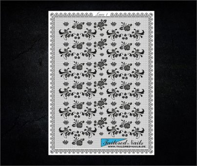 Nail Wraps Lace 1 