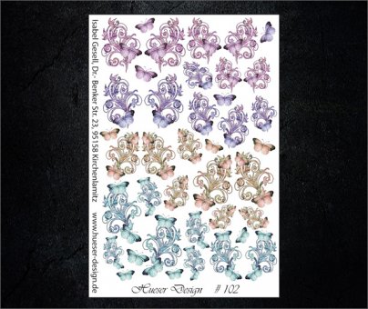 Nail Wraps by Hueser Design 102 