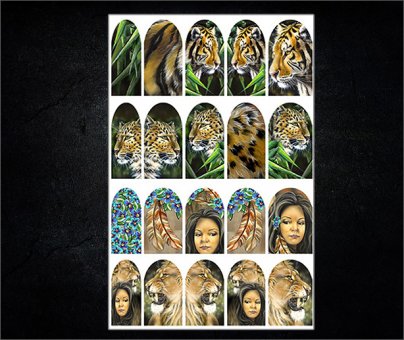 Nail Wraps by Hueser Design 42 