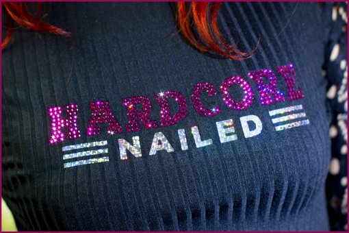 Strass Shirt Hardcore Nailed 