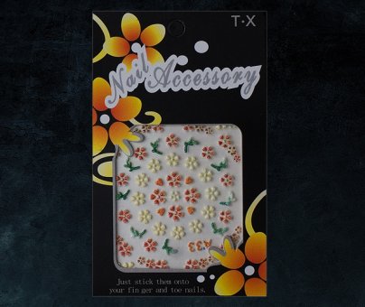 3D Flower Sticker Motiv A33 