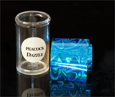 Metallikeffekt Transferfolie Peacock Dazzle 