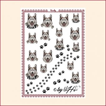 Nail Wraps Husky 