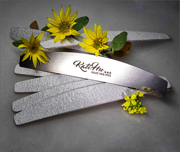 "ADD & DO File" 50 Halbmond Sticks + Board 180 grit