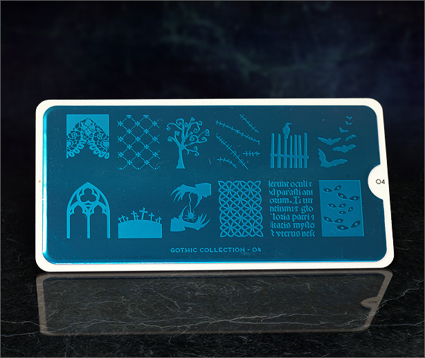 Moyou Stamping Platte Gothic 4 