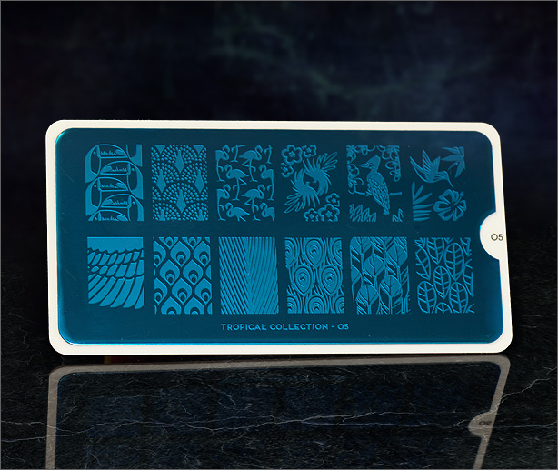 Moyou Stamping Platte Tropical 5 