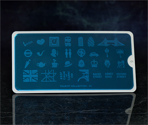 Moyou Stamping Platte Tourist Collection 01 