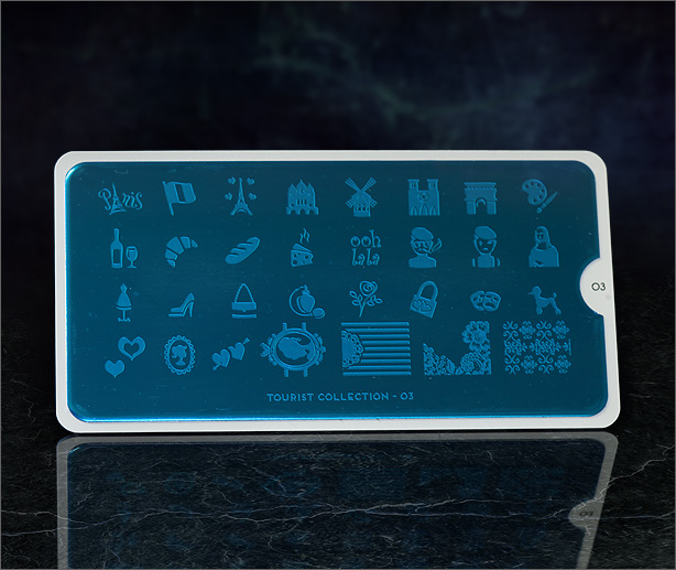 Moyou Stamping Platte Tourist Collection 03 