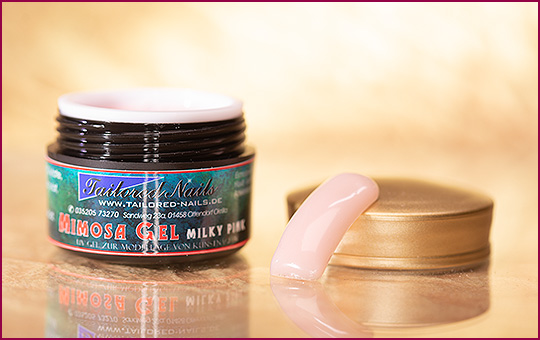 Mimosa Gel milky pink Probe