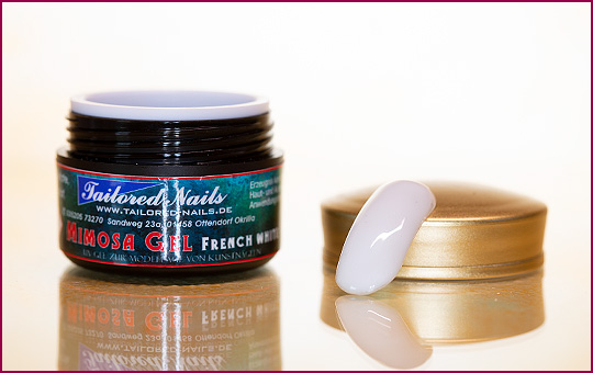 Mimosa Gel french white Probe
