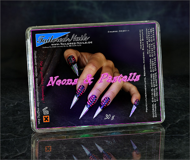 Set Neons und Pastells 