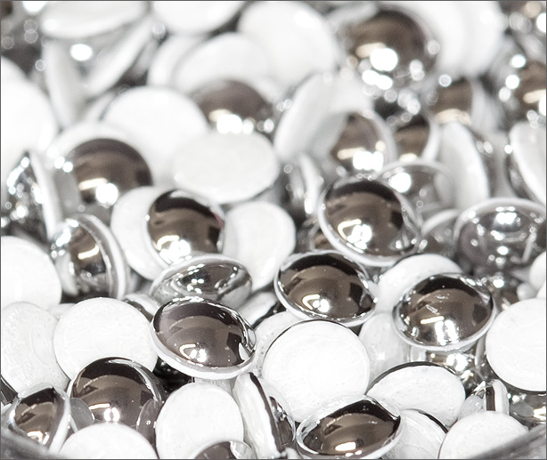 Swarovski® Halbperlen Chrom 