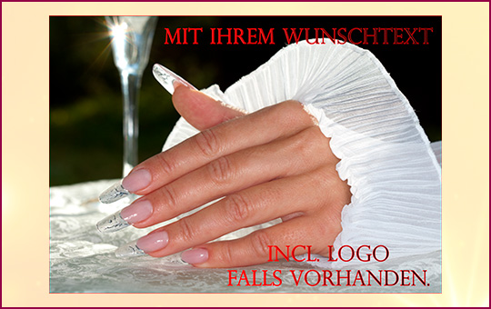 Poster Bohemian Glass personalisiert 