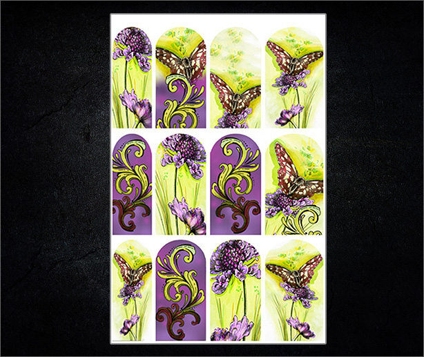 Nail Wraps by Hueser Design 01 