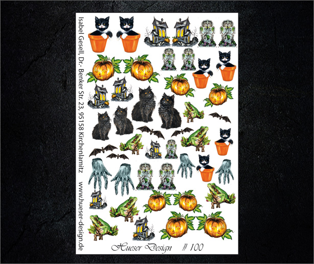 Nail Wraps by Hueser Design 100 
