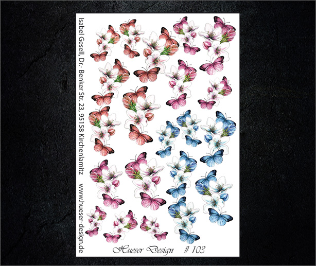 Nail Wraps by Hueser Design 103 