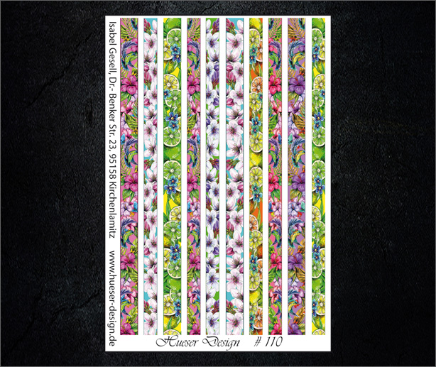 Nail Wraps by Hueser Design 110 