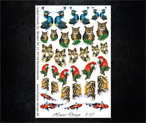 Nail Wraps by Hueser Design 117 