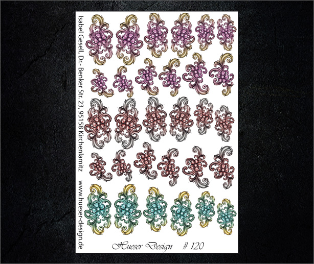 Nail Wraps by Hueser Design 120 