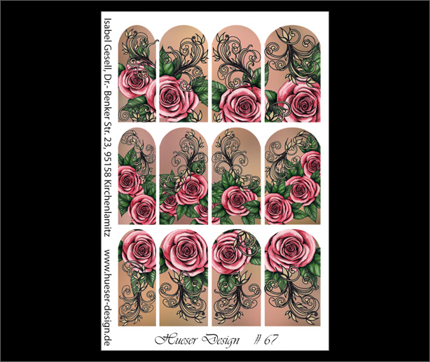 Nail Wraps by Hueser Design 67 