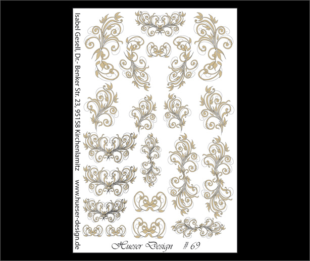 Nail Wraps by Hueser Design 69 