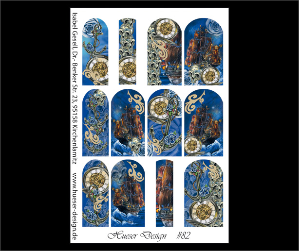 Nail Wraps by Hueser Design 82 