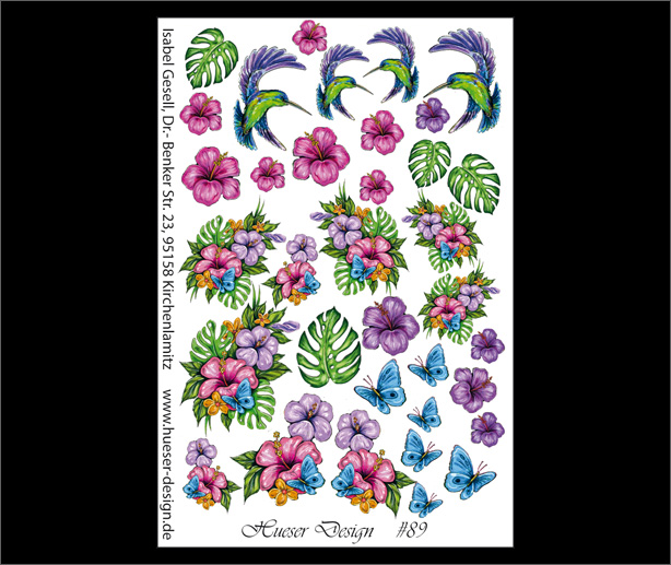 Nail Wraps by Hueser Design 89 