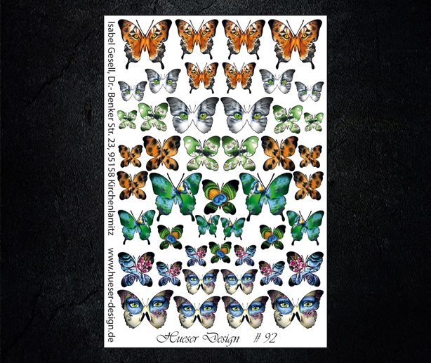 Nail Wraps by Hueser Design 92 