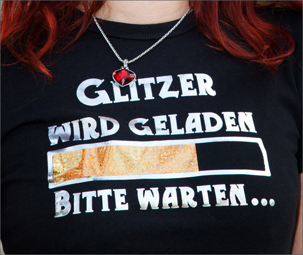 Glitzer wird geladen 