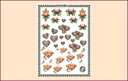 Nail Wraps Stained Glass 2 