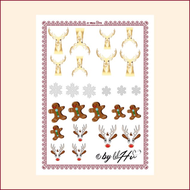 Nail Wraps X-mas Box 