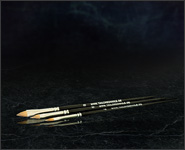 3D Modellagepinsel Rotmaarder 4