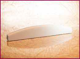 Buffer Halbmond Feile 100 / 180 grit white 