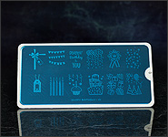 Moyou Stamping Platte Happy B-Day 01 