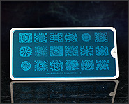 Moyou Stamping Platte Kaleidoskop 3 