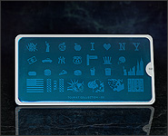 Moyou Stamping Platte Tourist Collection 02 