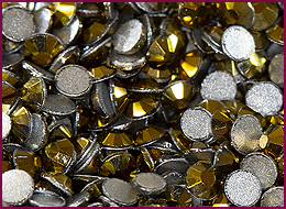 Rhinestone Aurum 100 Stück | SS4