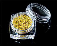 Mikroperlen gold 