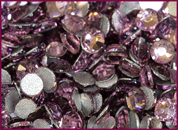 Rhinestone Light Amethyst 100 Stück | SS3