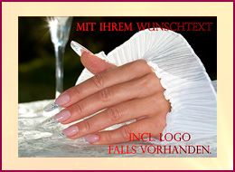 Poster Bohemian Glass personalisiert 