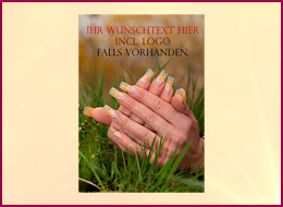 Poster Sommerwiese personalisiert 